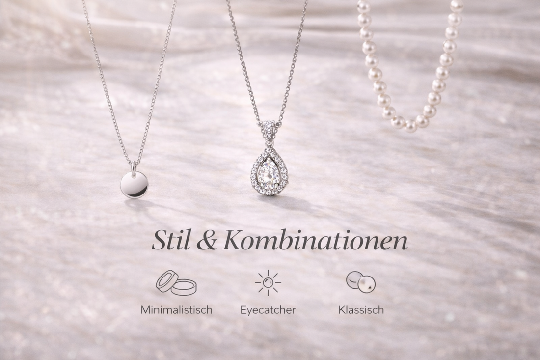 Schmuck & Kleidung – harmonische Farbkombinationen