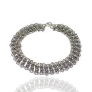 Telkari Armband aus 925 Silber mit Kişniş-Muster – filigranes Orient-Design