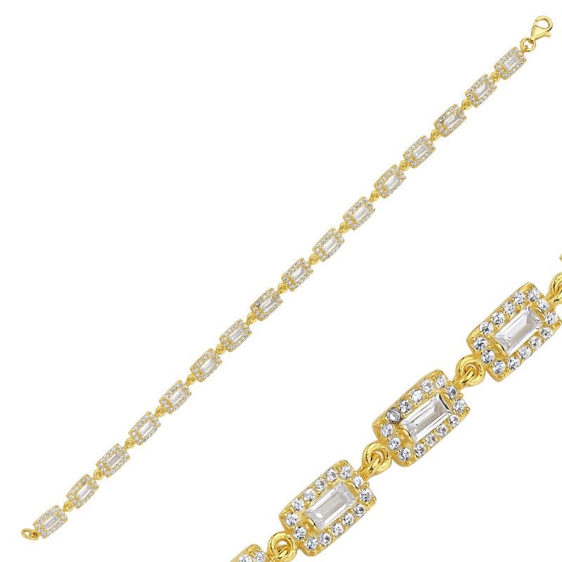 Sultana Link – 4er Schmuckset im Orient-Stil (vergoldet, CZ)