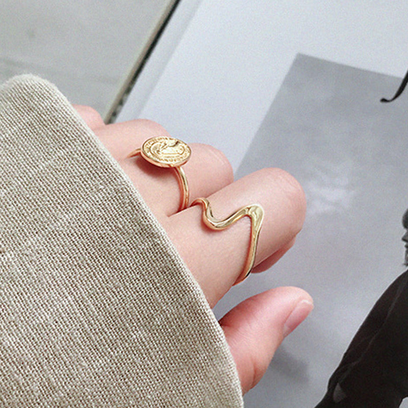 Wave – Verstellbarer Ring