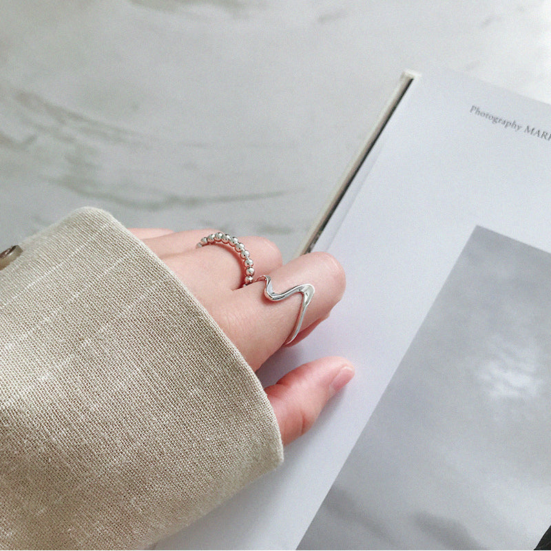 Wave – Verstellbarer Ring