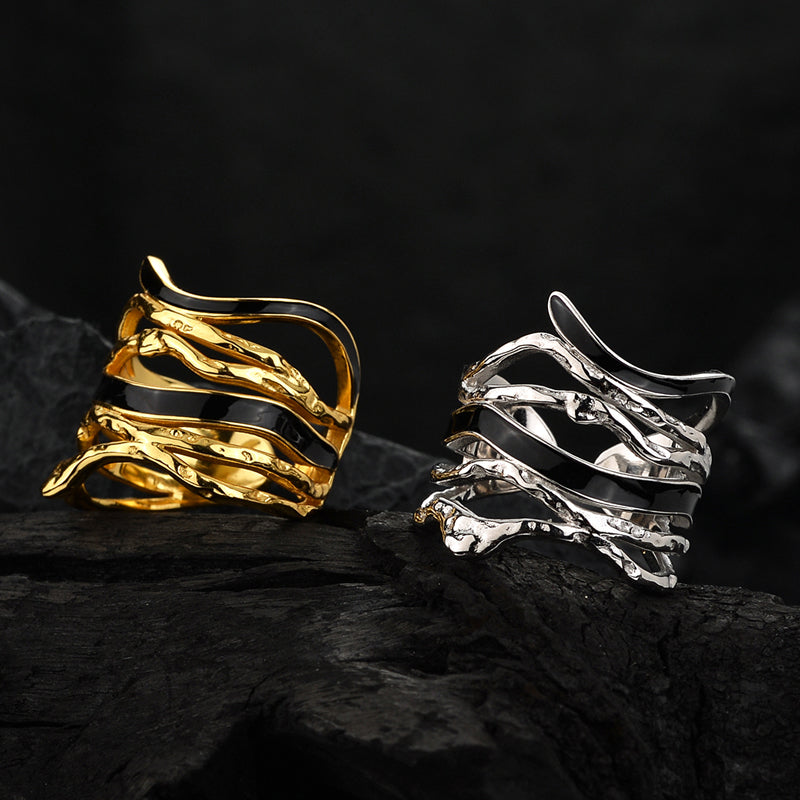 Wave – Verstellbarer Ring