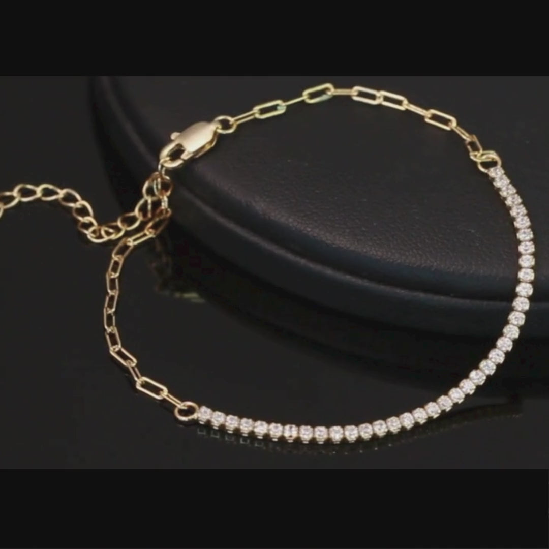 Video laden: Linea – Tennisarmband