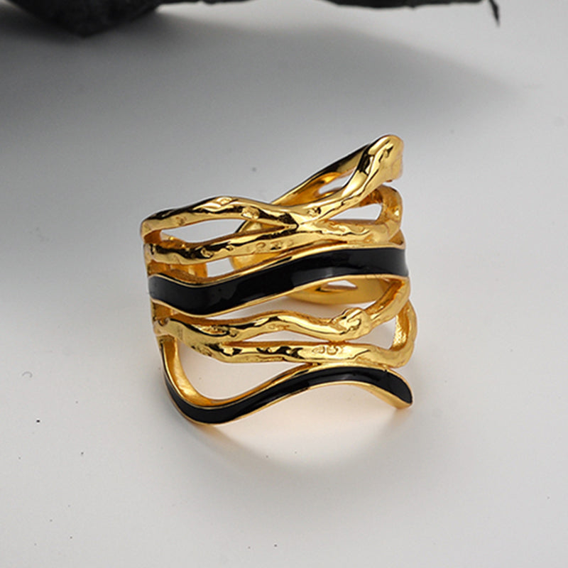 Wave – Verstellbarer Ring